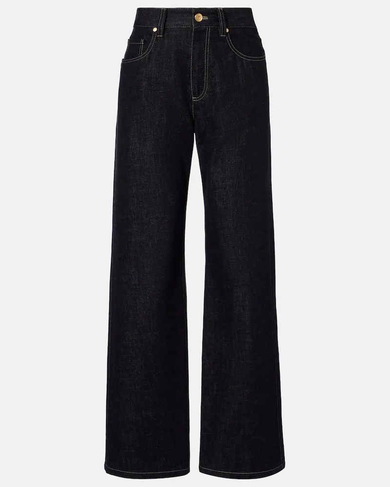 Brunello Cucinelli Straight Jeans Blau