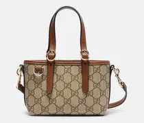 Tote Bag GG aus Canvas mit Leder