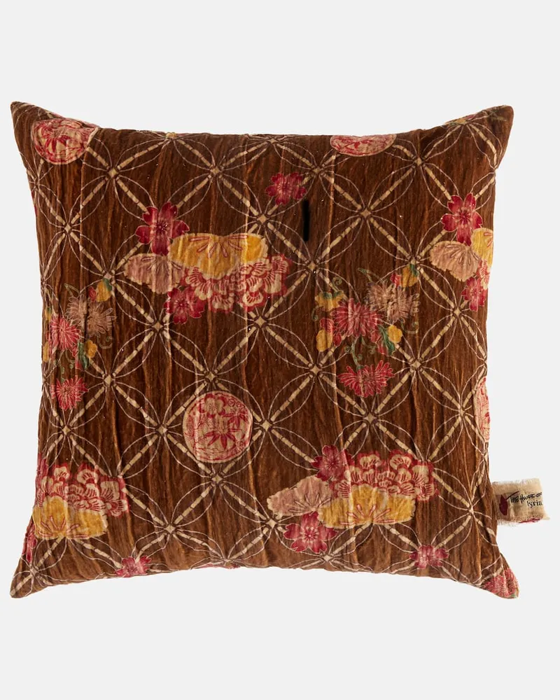 The House of Lyria Kissen Sainfoin aus Baumwolle Multicolor