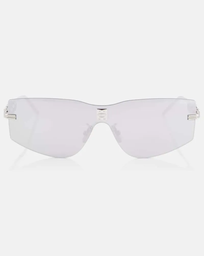 Givenchy Eckige Sonnenbrille 4Gem Metallic