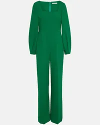 EMILIA WICKSTEAD Jumpsuit Pattie aus Crepe Gruen