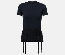 T-Shirt Lingerie aus Jersey
