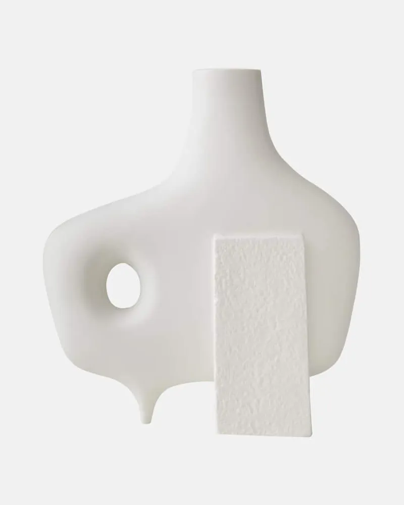 Jonathan Adler Vase Paradox Medium Weiß