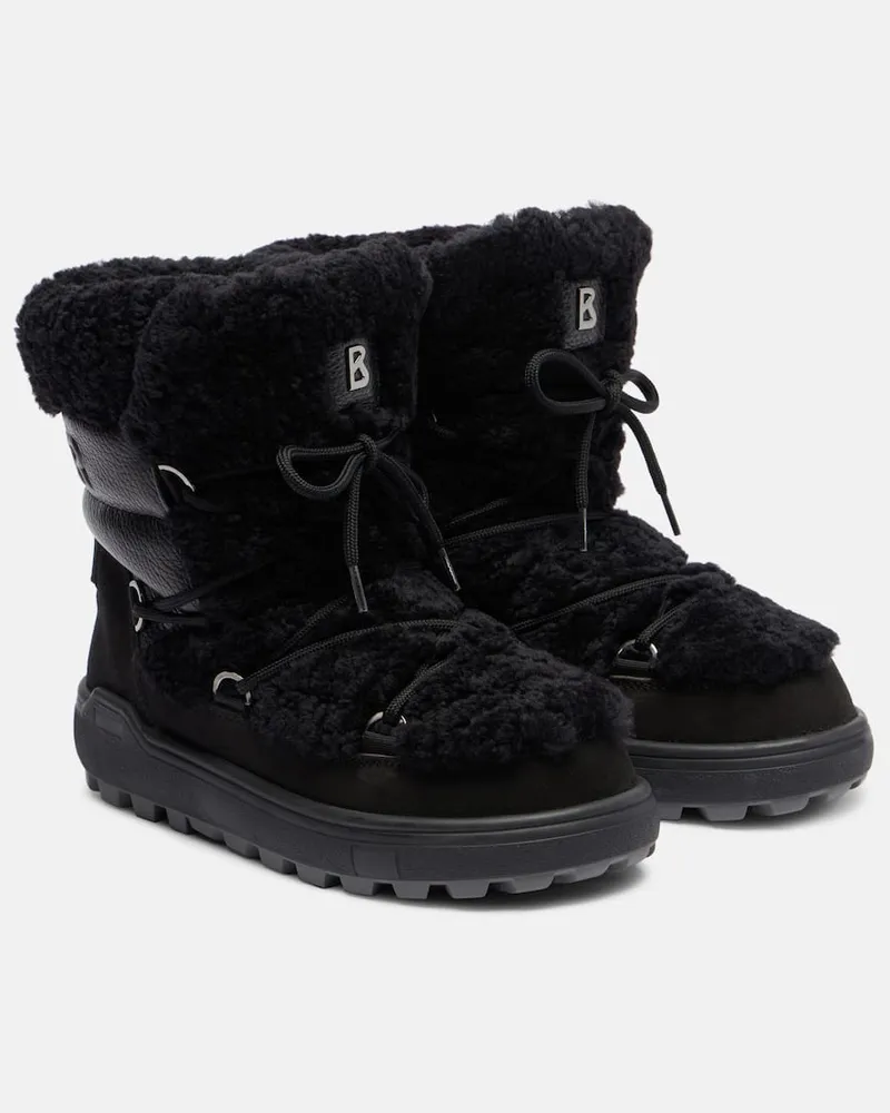 Bogner Schneestiefel Chamonix mit Shearling Schwarz