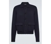 Cardigan aus Wolle und Seide