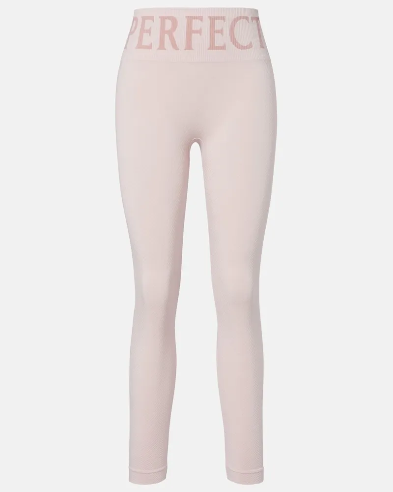 Perfect Moment Leggings Perfect aus Jacquard Rosa