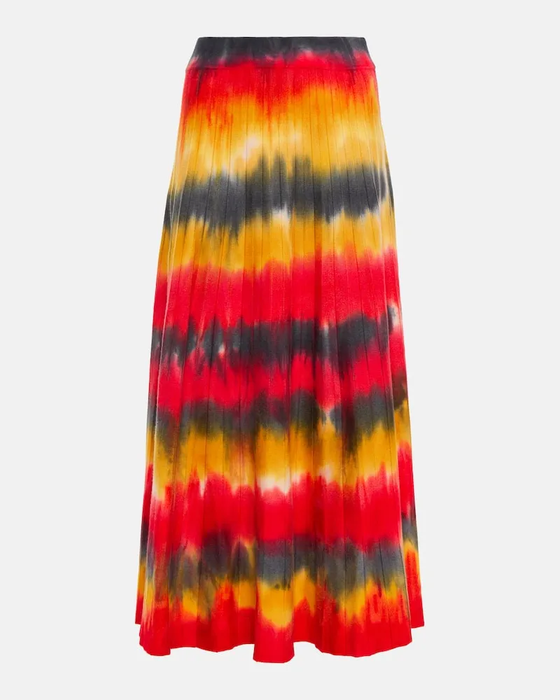 Gabriela Hearst Maxirock Ella aus Kaschmir und Seide Multicolor