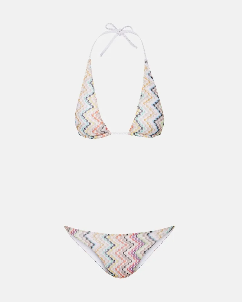 Missoni Bikini aus Häkelstrick Multicolor