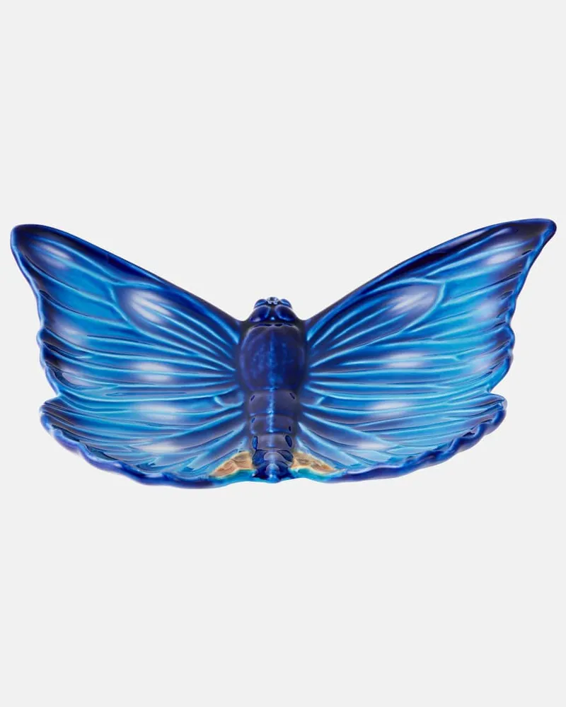 Bordallo Pinheiro Deko-Schale Cloudy Butterflies by Claudia Schiffer Multicolor