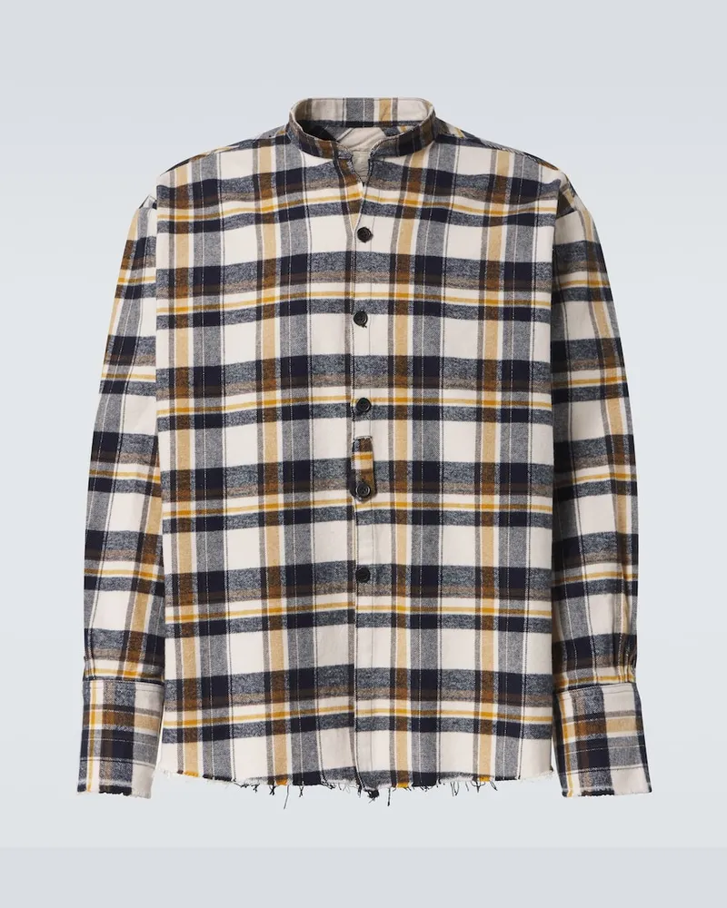 Greg Lauren Hemd aus Baumwolle Multicolor