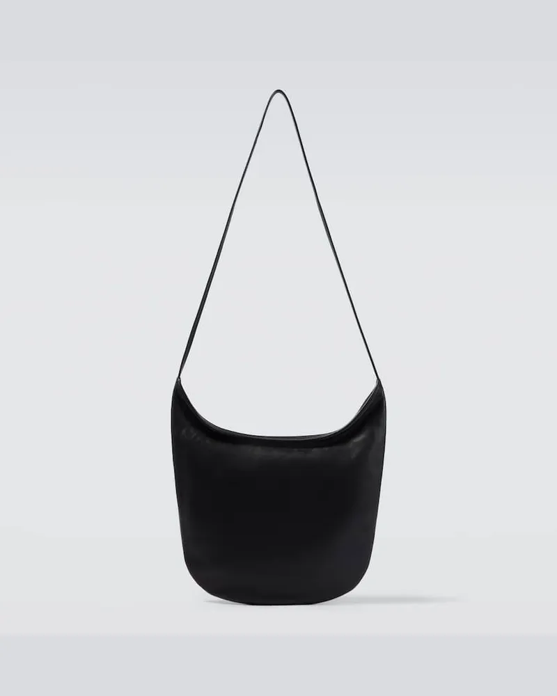 The Row Crossbody Bag N/S Izzy aus Leder Schwarz