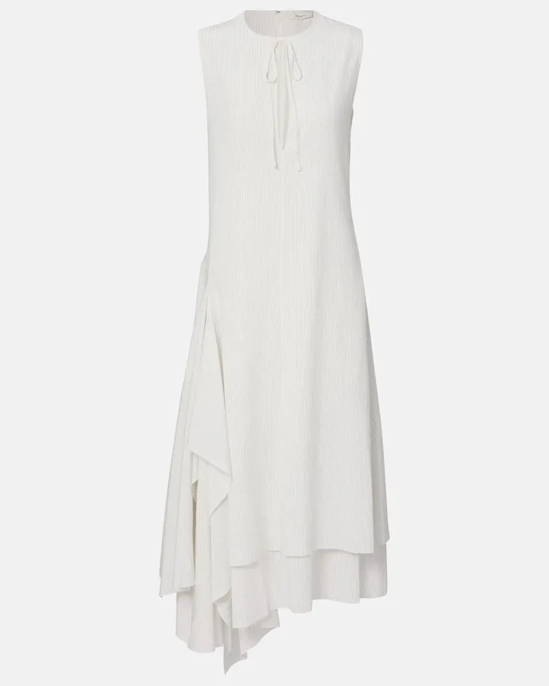 J.W.Anderson Maxikleid Weiß