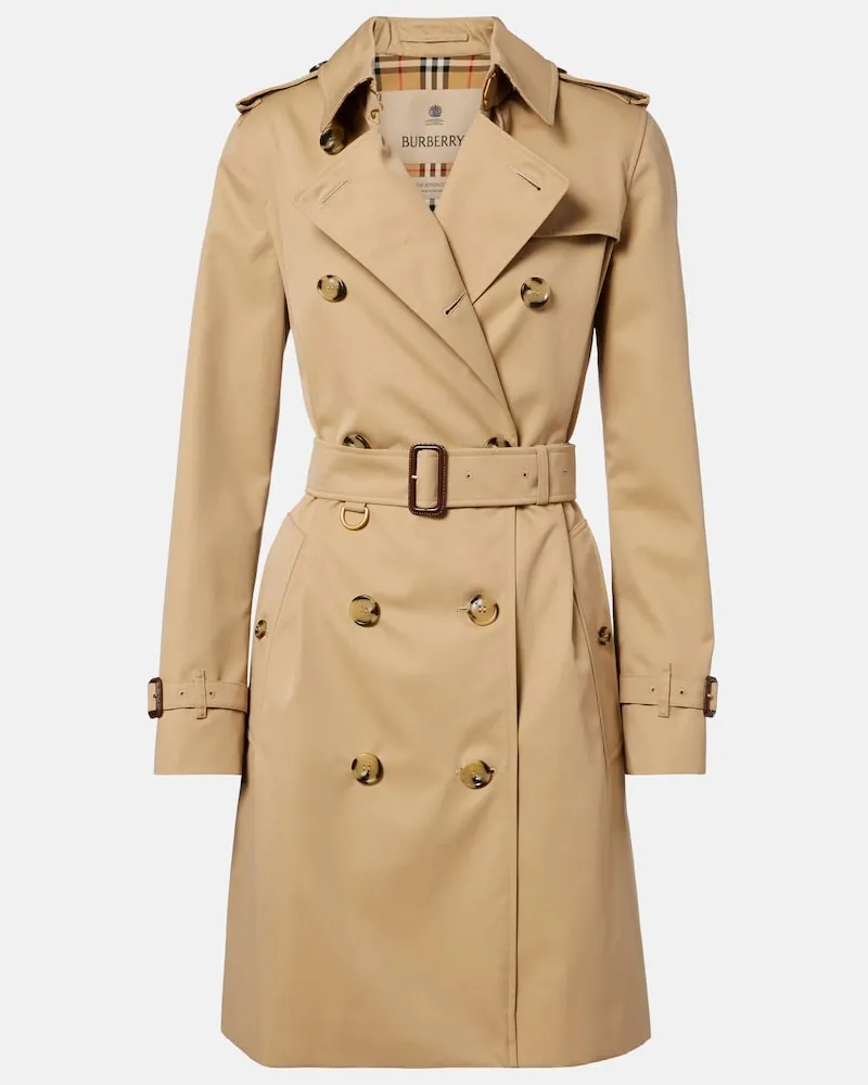 Burberry Trenchcoat Chelsea aus Baumwolle Beige