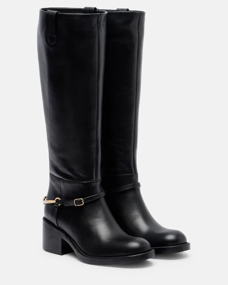 Chloé Chloé Stiefel Dakota aus Leder Schwarz