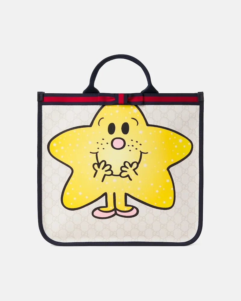 Gucci X Mr. Men Little Miss Tasche GG aus Canvas Multicolor