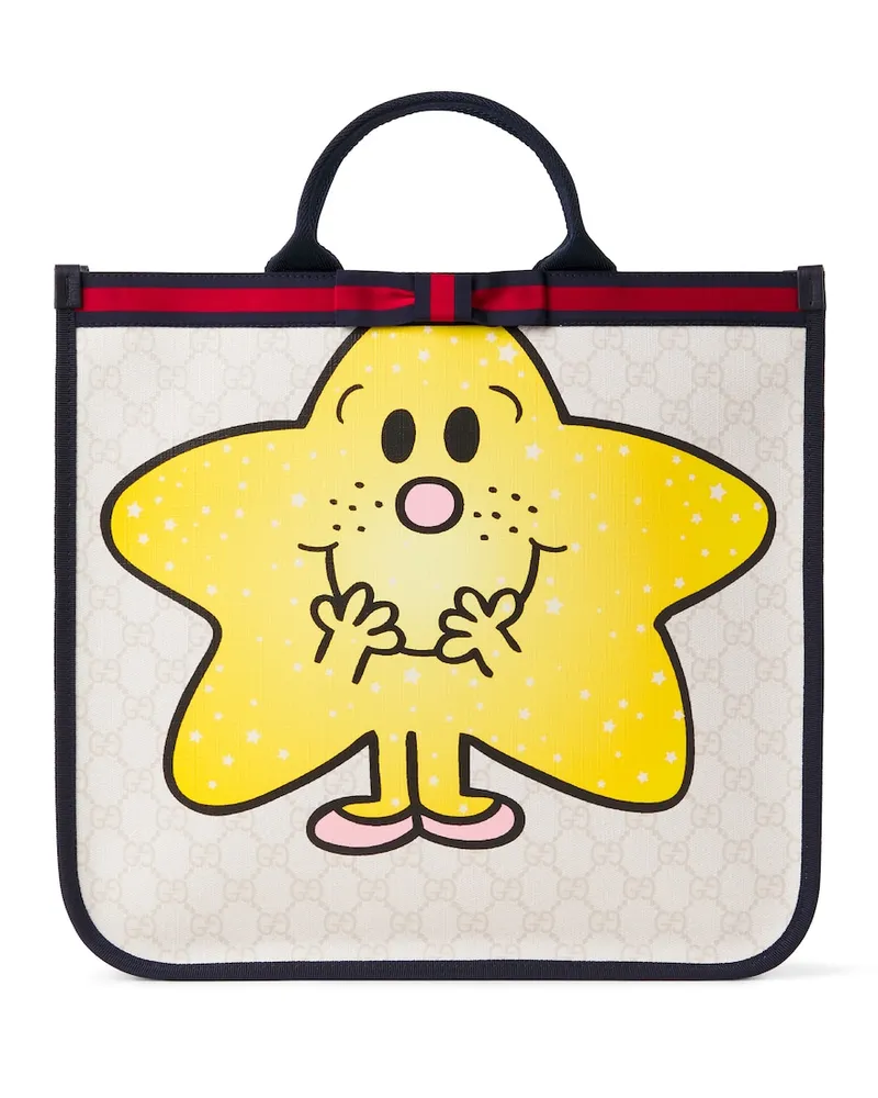 Gucci X Mr. Men Tote Little Miss GG aus Canvas Multicolor
