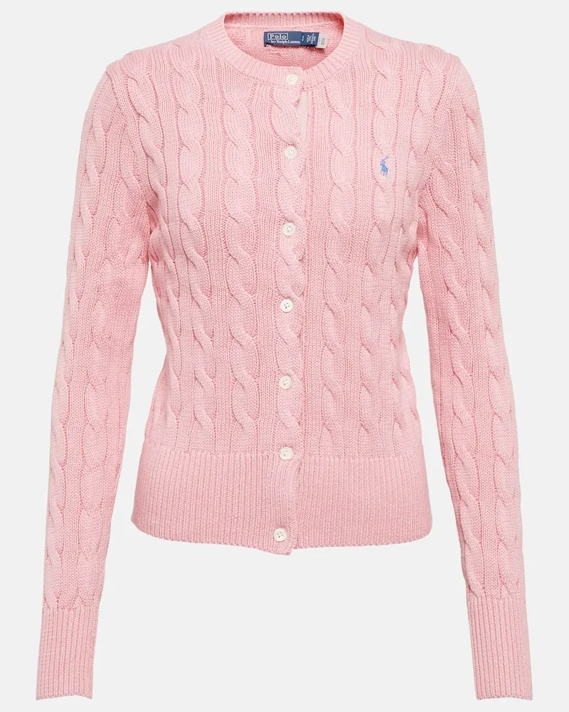 Ralph Lauren Cardigan aus Baumwolle Rosa