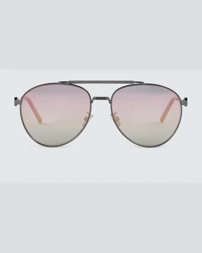 Dior Aviator-Sonnenbrille CD Link R1U Silber