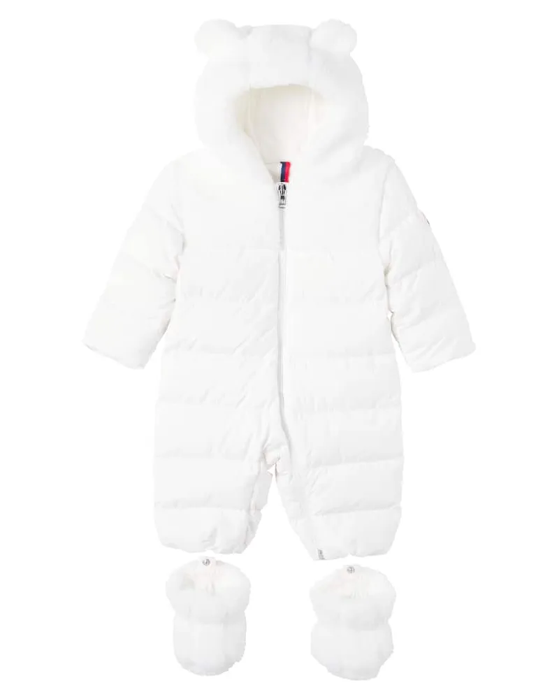 Moncler Baby Schneeanzug Osof Weiß