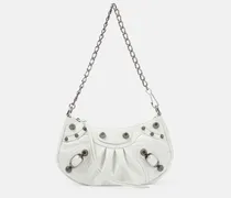 Schultertasche Le Cagole Mini aus Leder