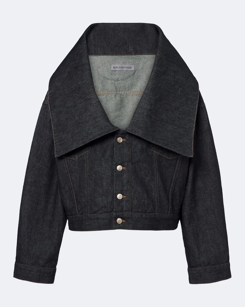 Balenciaga Jeansjacke Blau
