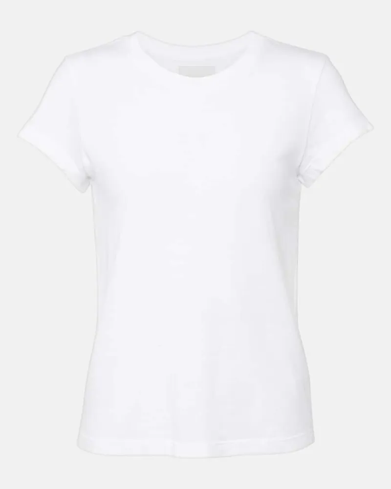 Citizens of humanity T-Shirt Juliette aus Baumwoll-Jersey Weiß