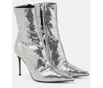 Ankle Boots mit Pailletten