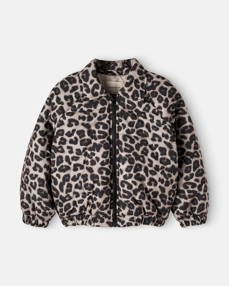 The New Society Jacke Moosie aus einem Baumwollgemisch Braun