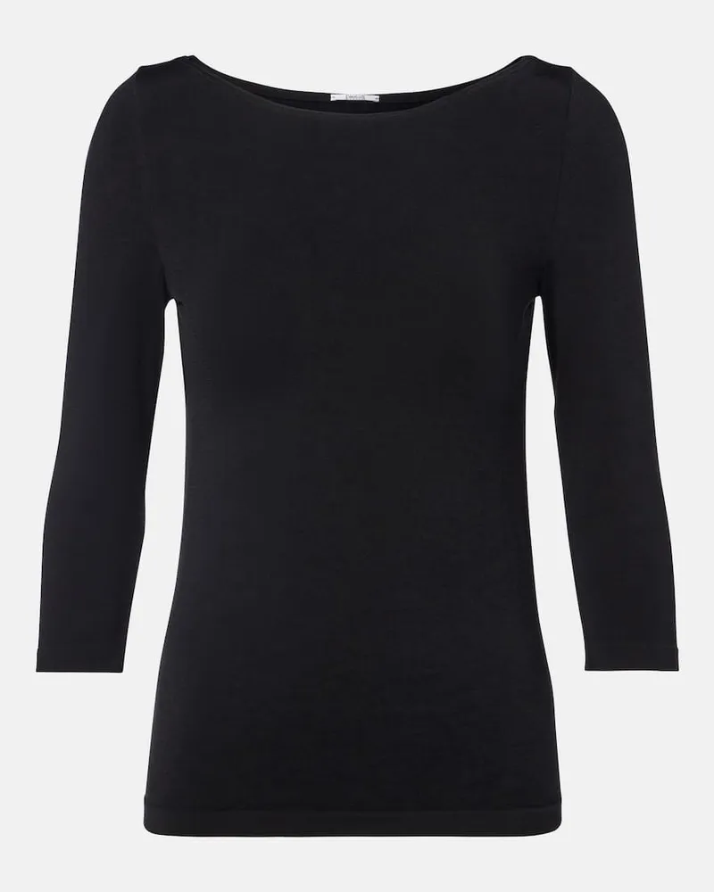 Wolford Top aus Cordoba Schwarz