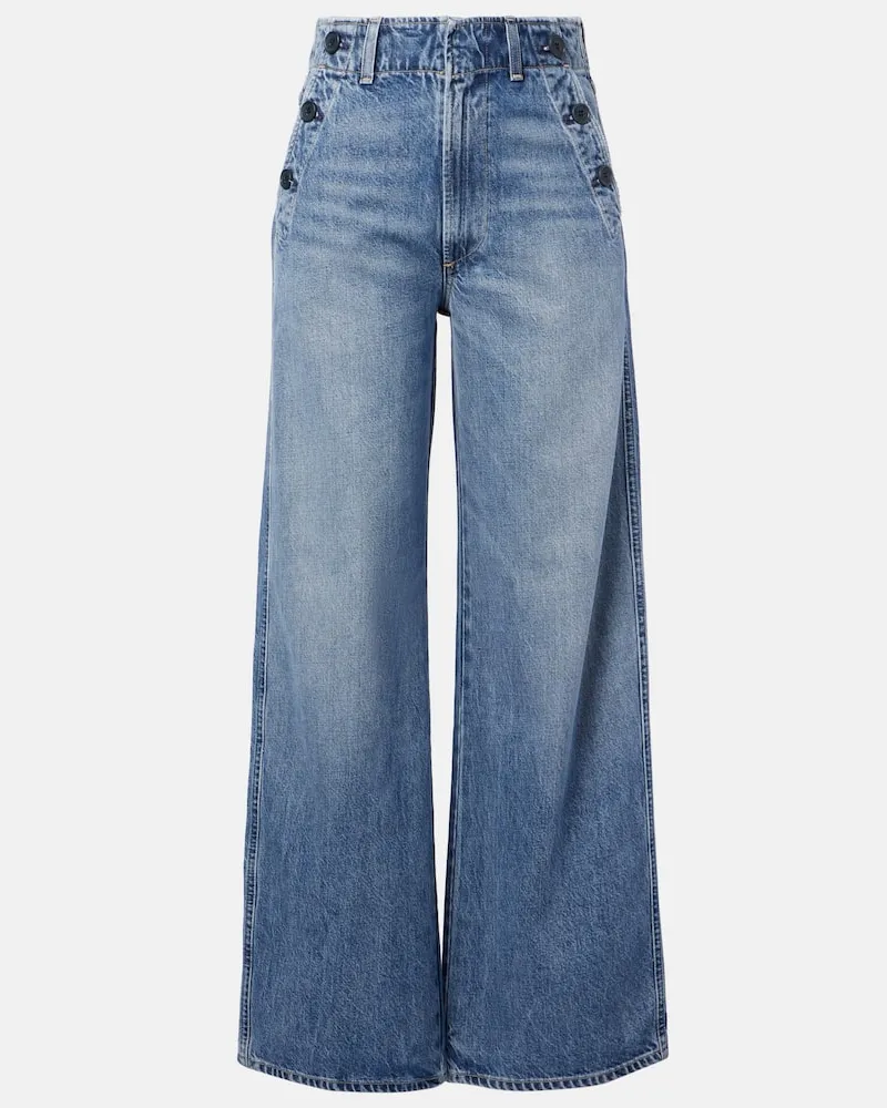 Citizens of humanity Wide-Leg Jeans Boardwalk Blau