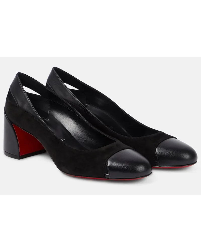 Christian Louboutin Pumps Miss Duvette aus Leder Schwarz