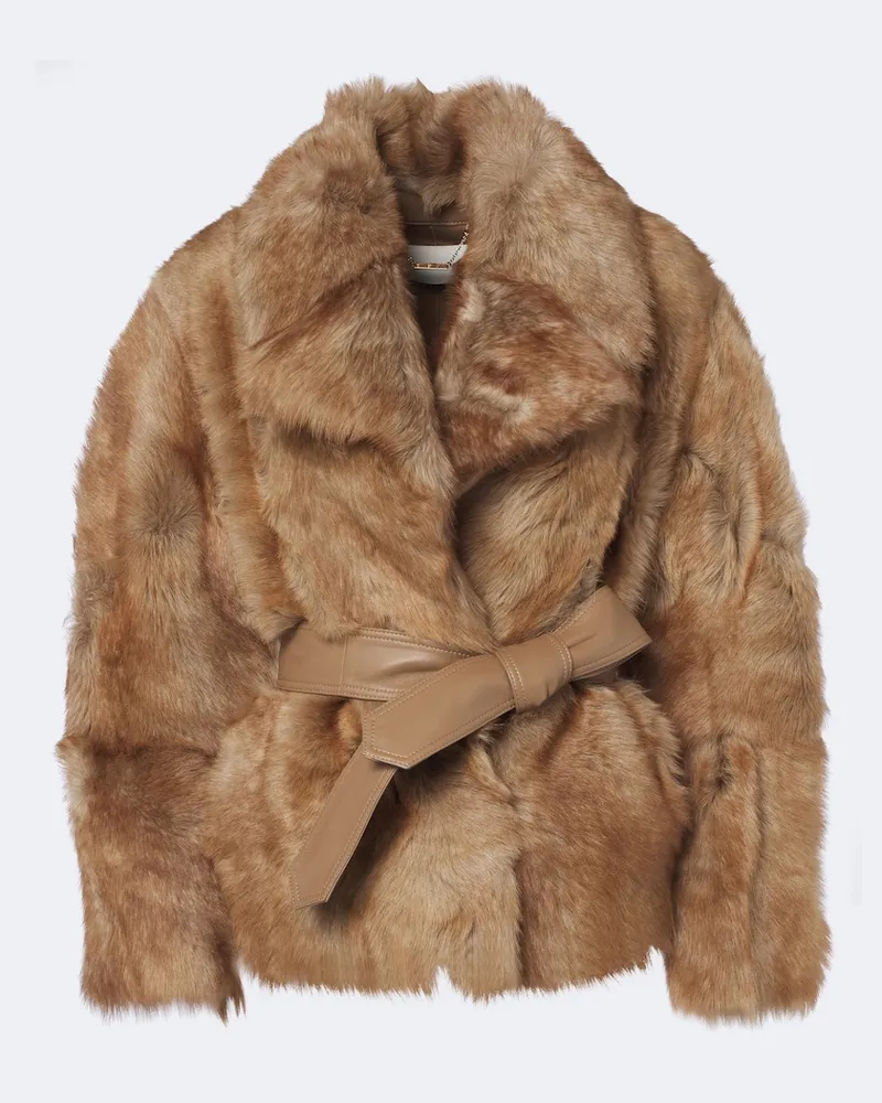 Zimmermann Jacke Valiant aus Shearling Braun