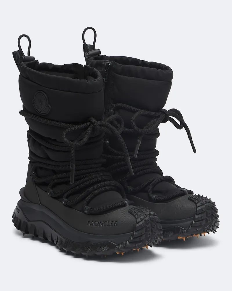 Moncler Schneestiefel Trailgrip Après High mit GORE-TEX Schwarz