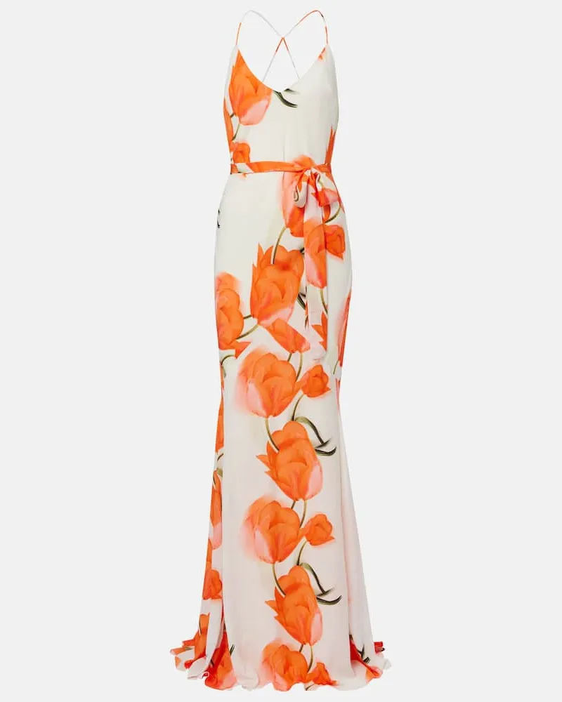 Alexandra Miro Robe Isla Weiß