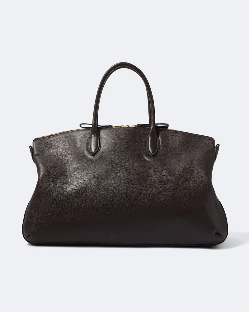 Borsalino Weekender Weekend aus Leder Braun