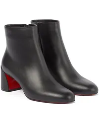 Christian Louboutin Ankle Boots Turela 55 aus Leder Schwarz