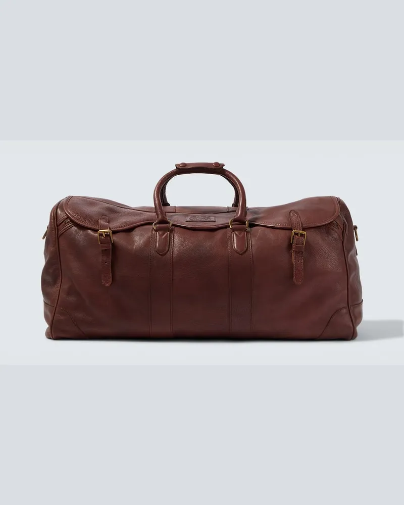 Ralph Lauren Weekender Heritage aus Leder Braun