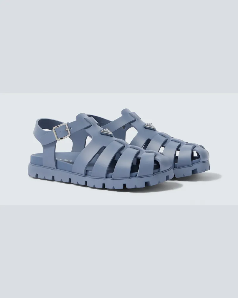 Prada Sandalen Blau
