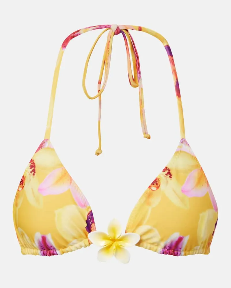 SAME Bikini-Oberteil Island Gelb