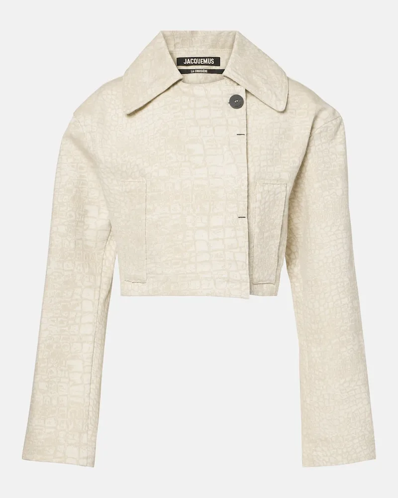 Jacquemus Jeansjacke Marino De-Nîmes Beige