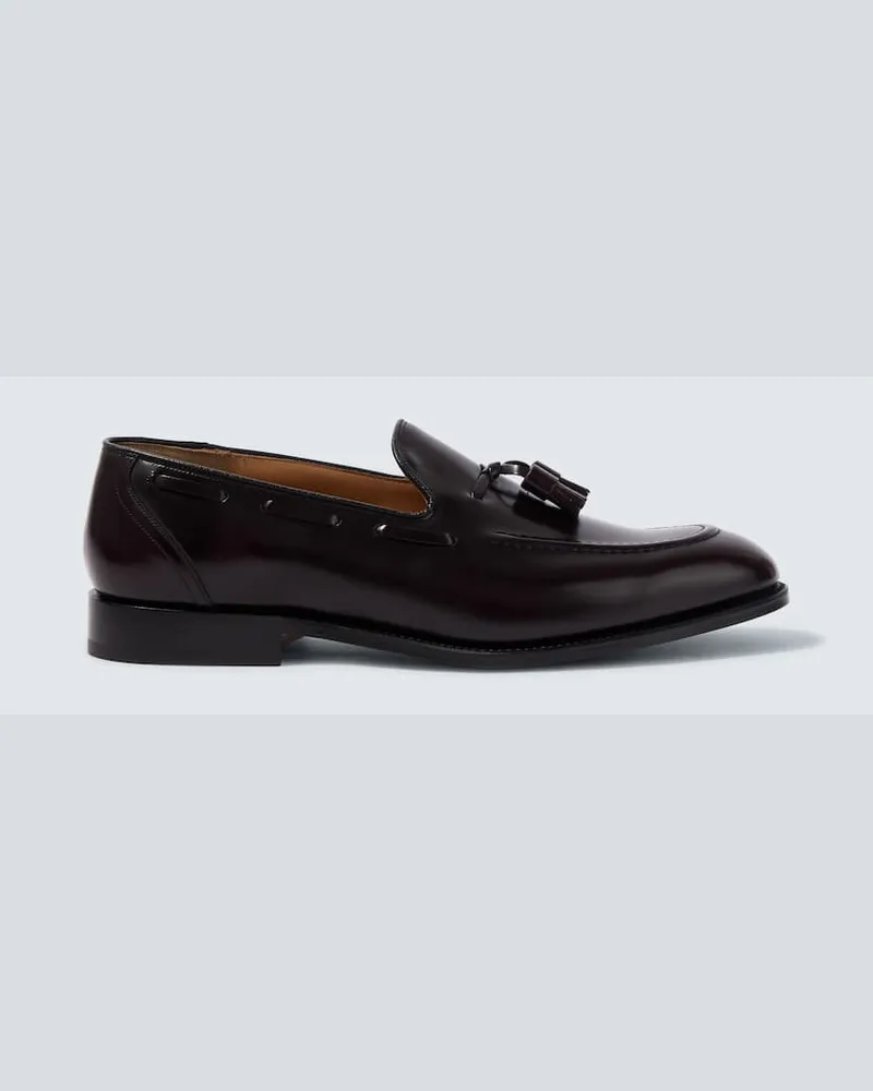 Church's Loafers Kingsley aus Leder Burgunderrot