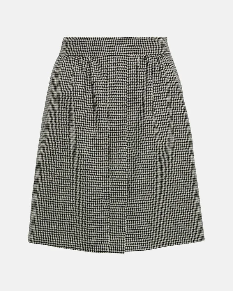 Max Mara Minirock Toano aus Schurwolle Multicolor