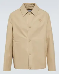 Burberry Jacke EKD aus einem Baumwollgemisch Beige