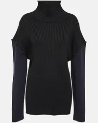 The Row Rollkragenpullover Dua Schwarz