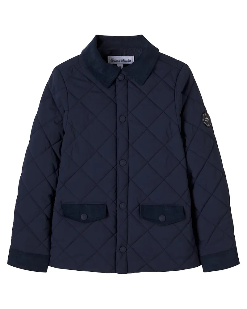 Tartine et Chocolat Daunenjacke Blau
