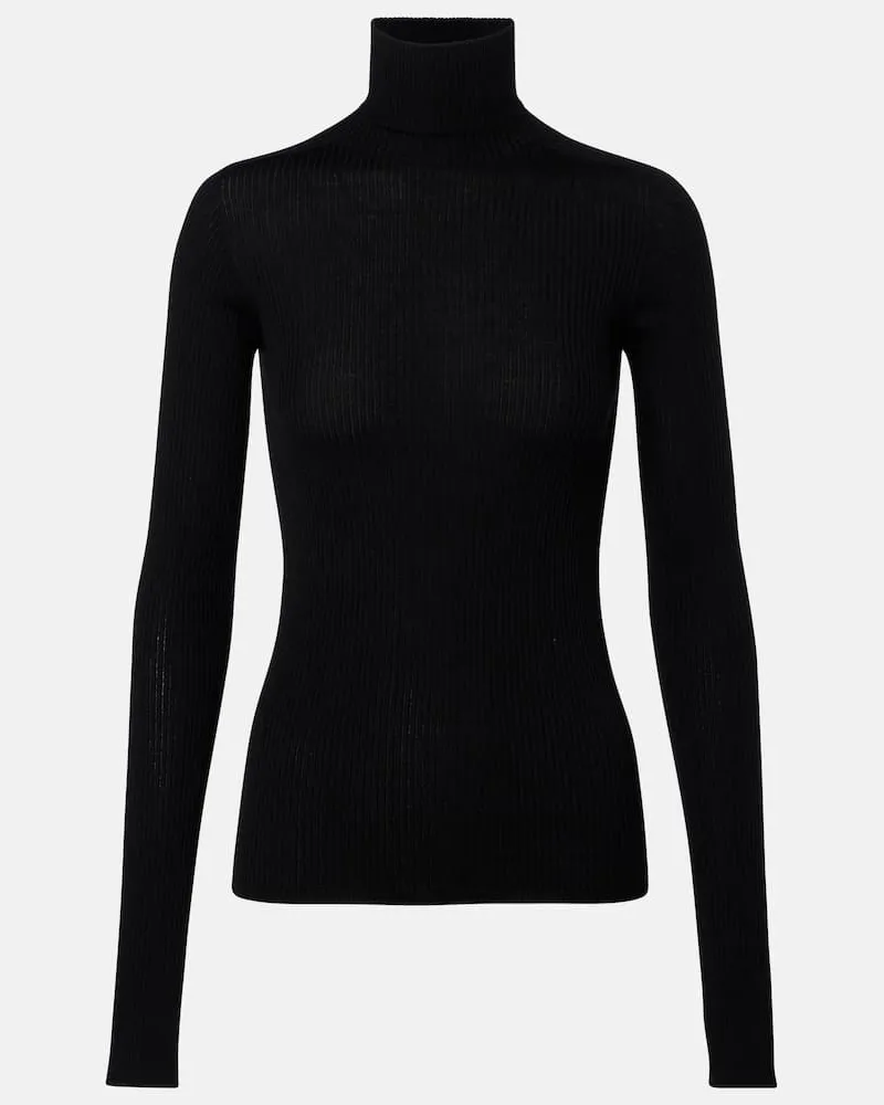 SPORTMAX Pullover Niagara aus Schurwolle Schwarz