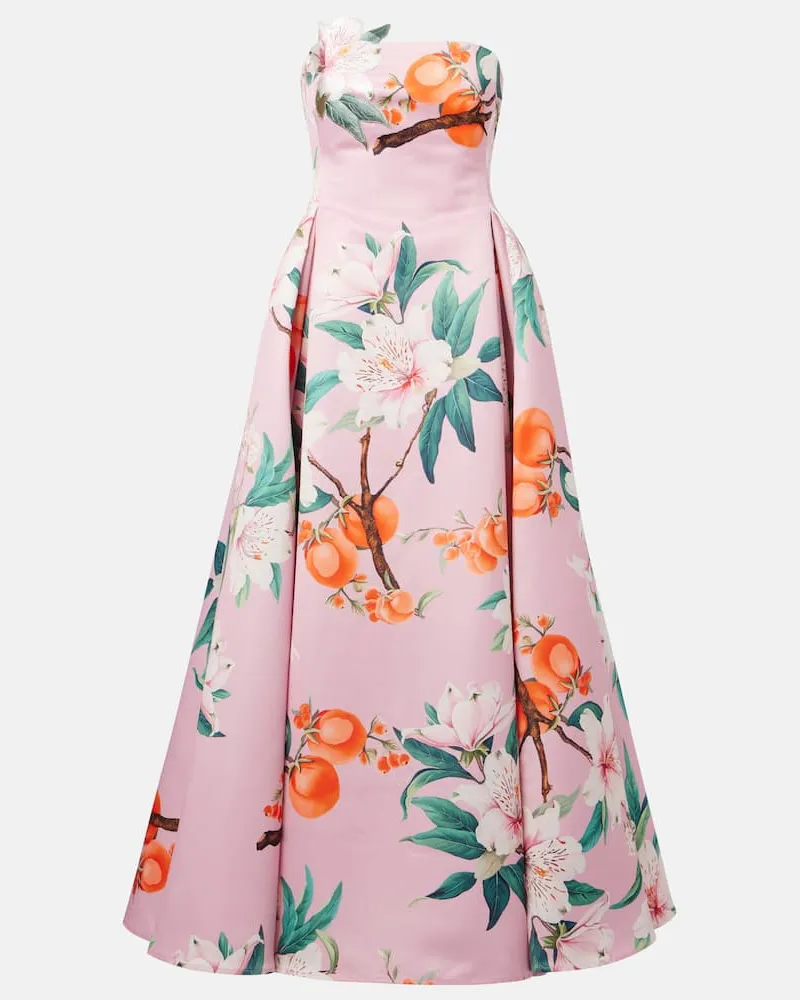LEO LIN Cocktailkleid Nora aus Satin Rosa