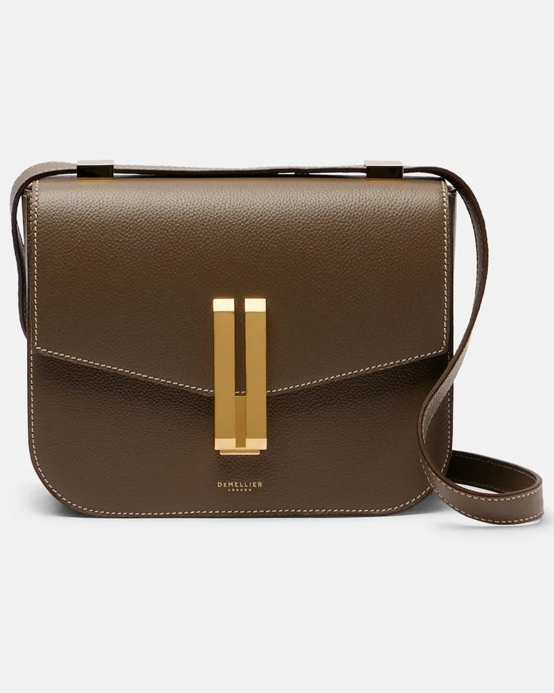 DeMELLIER Schultertasche Vancouver aus Leder Grün