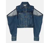 Verzierte Jeansjacke