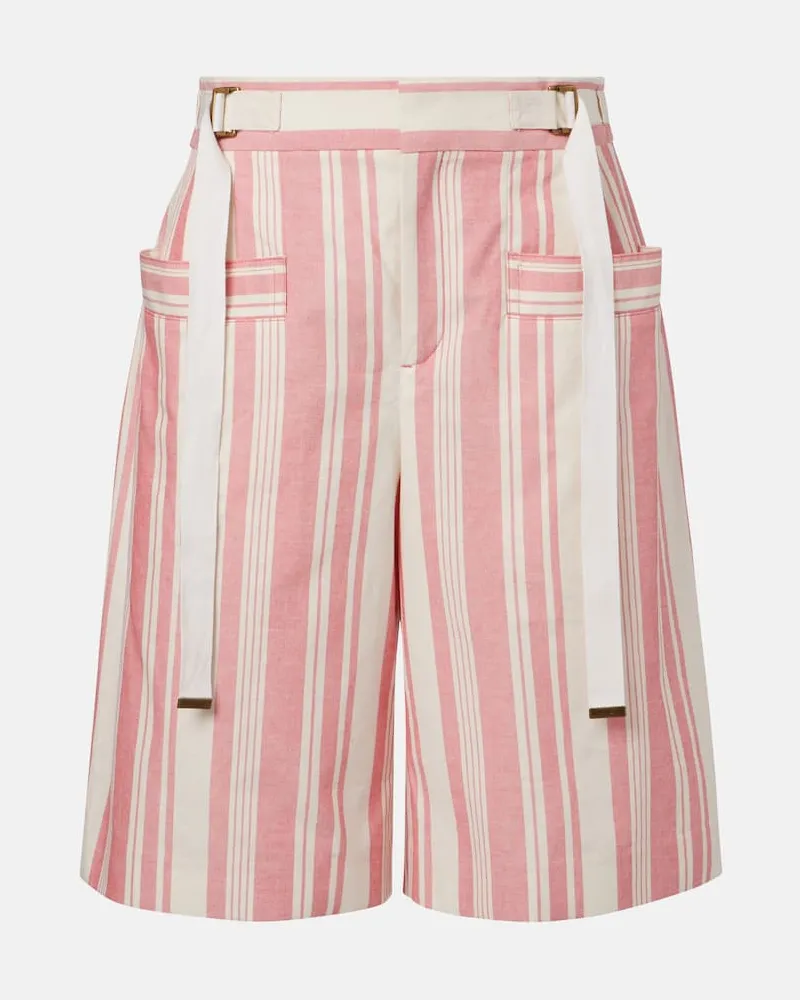 Chloé Chloé Bermuda-Shorts aus Baumwolle Rosa